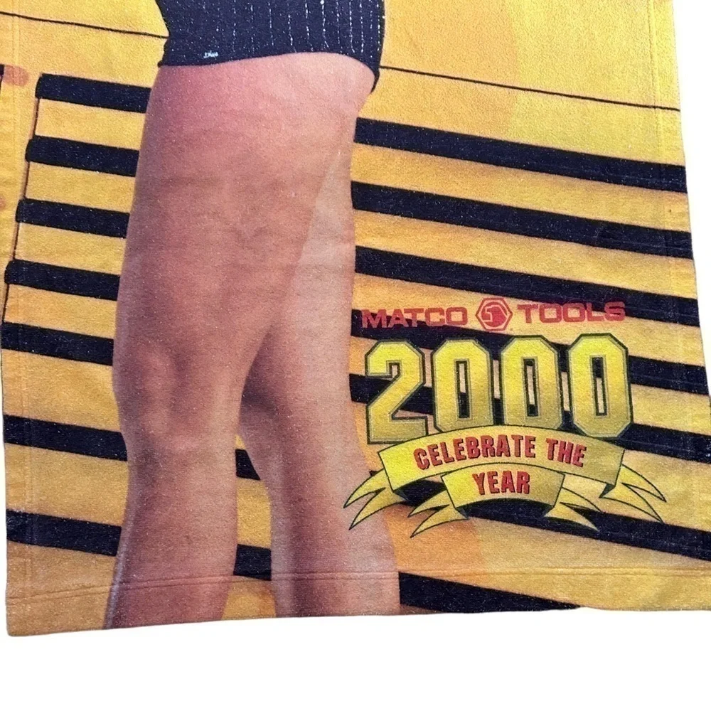 Vintage 2000 Matco Tools Beach Towel